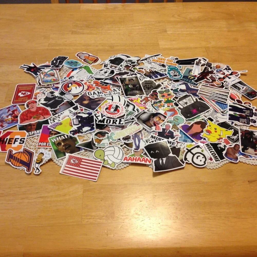 Craft stickers, 150+, for resell or for crafting